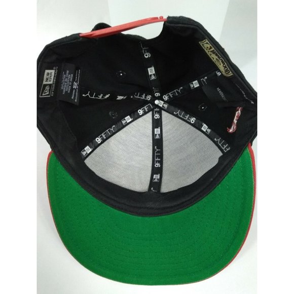 Chicago Bulls Baseball Cap New Era 59Fifty Windy City Hat Embroidered HWClassics - Picture 11 of 11